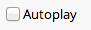 autoplay setting